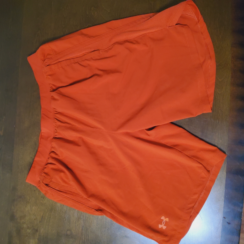 Under Armour Vibrant Orange Sports Shorts